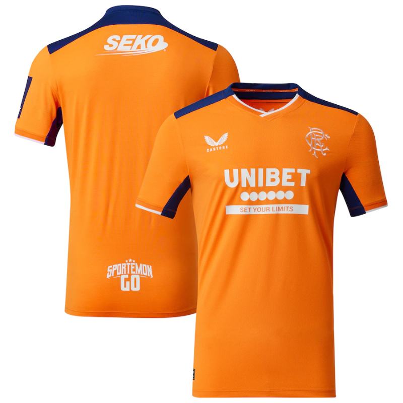 All Players Glasgow Rangers Fc Third Pro Shirt 2022-23 - Custom Jersey