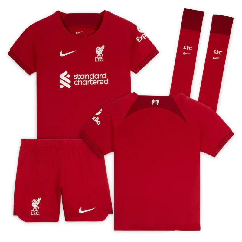 All Players Liverpool Home Stadium Kit 2022-23 - Little Kids Custom Jersey