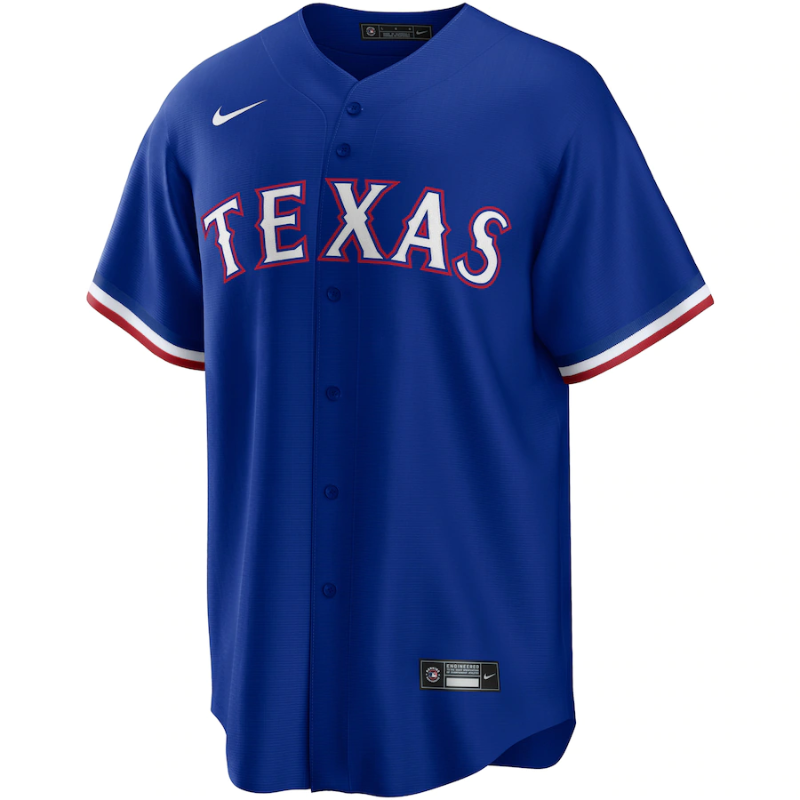 All Players Texas Rangers Royal Alternate Team Custom Jersey