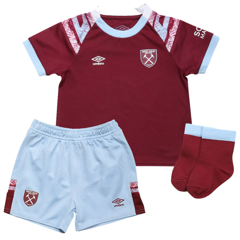 All Players West Ham United Home Baby Kit 2022-23 - Custom Jersey