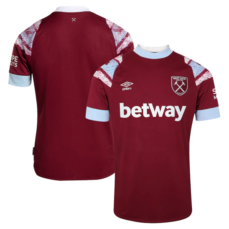 All Players West Ham United Home Shirt 2023 Custom Jersey