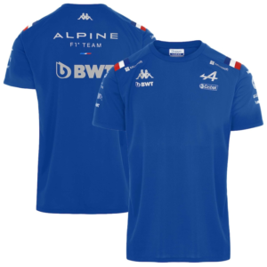 BWT Alpine Formula 1 Team 2022 T-Shirt - Blue - All Genders Jersey Teams