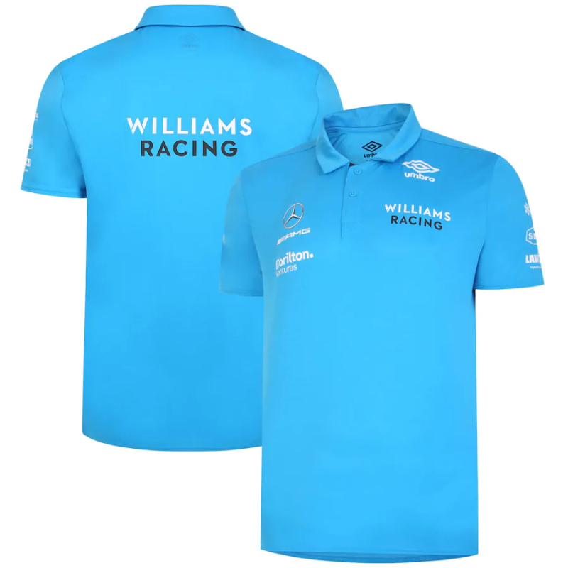 Williams Racing 2022 Team Media Polo - Navy