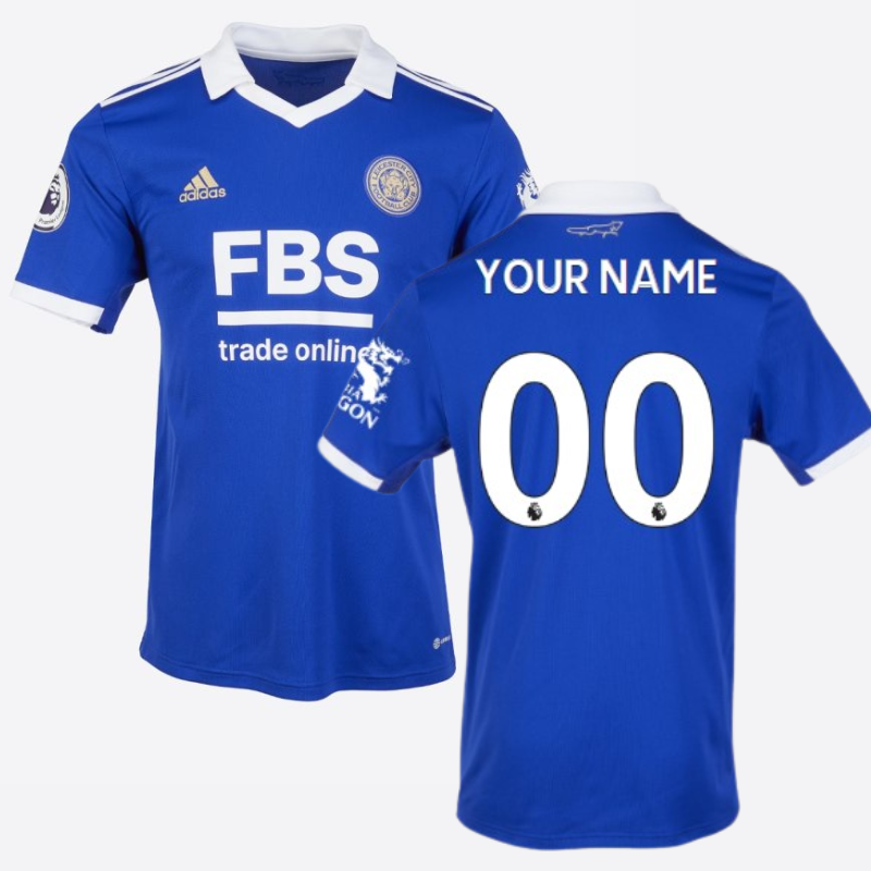 All PLayers Leicester City Home Shirt 202223 Custom Jersey