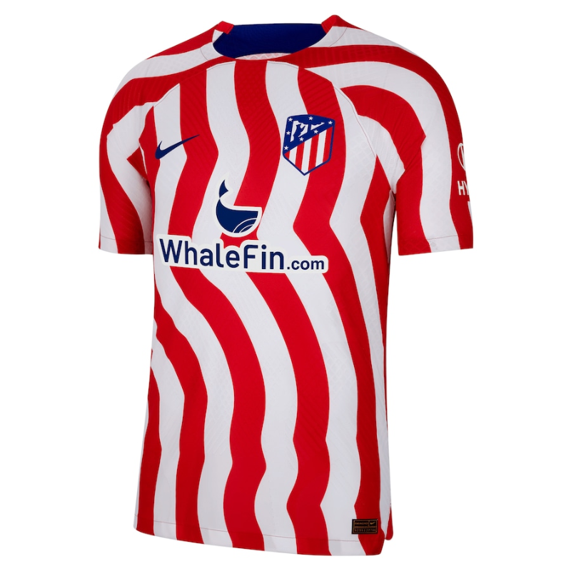 All Players AAtlético de Madrid Home Vapor Match Shirt 2022-23 Custom Jersey