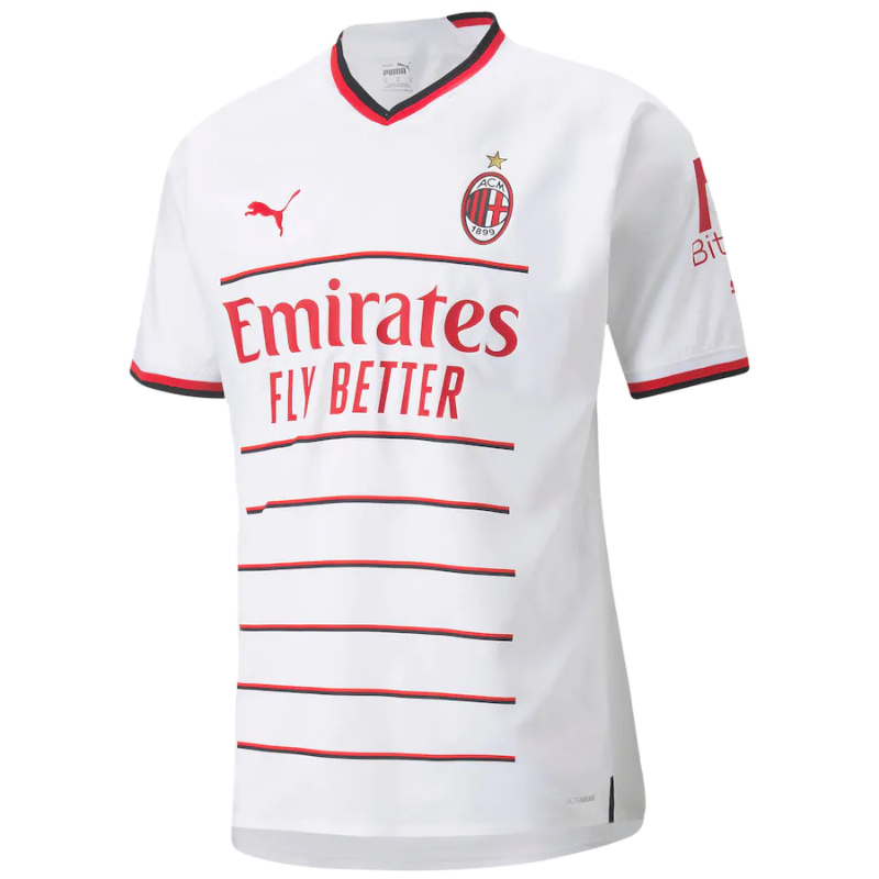 All Players AC Milan Away Shirt 2022-23 Custom Jersey - All Genders