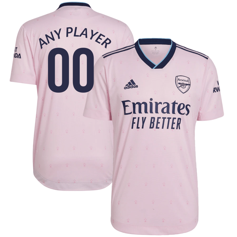All Players Arsenal Third Shirt 202223 Custom Jersey