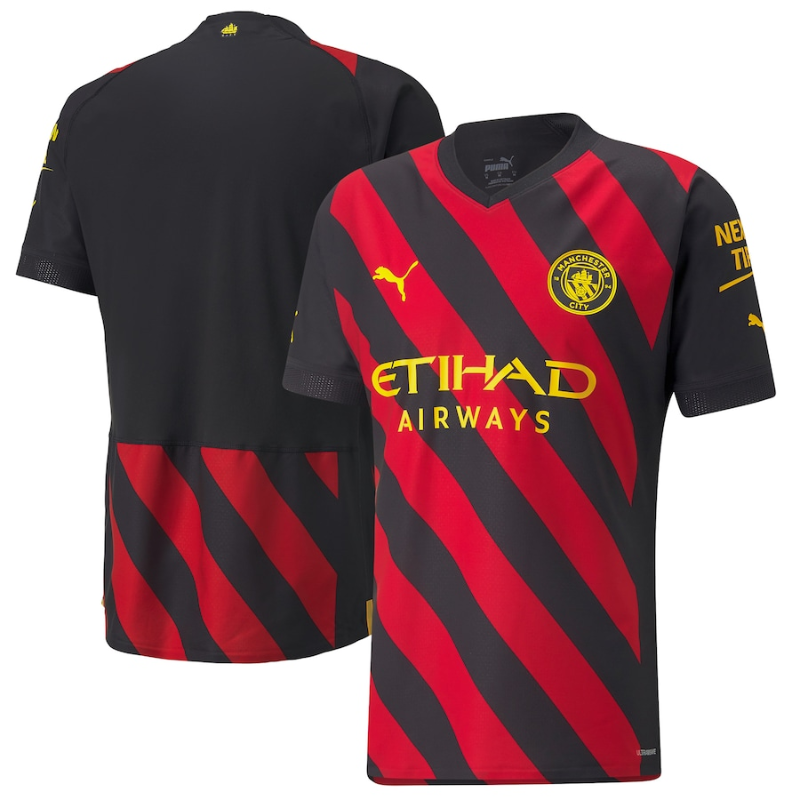 All Players Manchester City Away Shirt 2022-23 Custom Jersey
