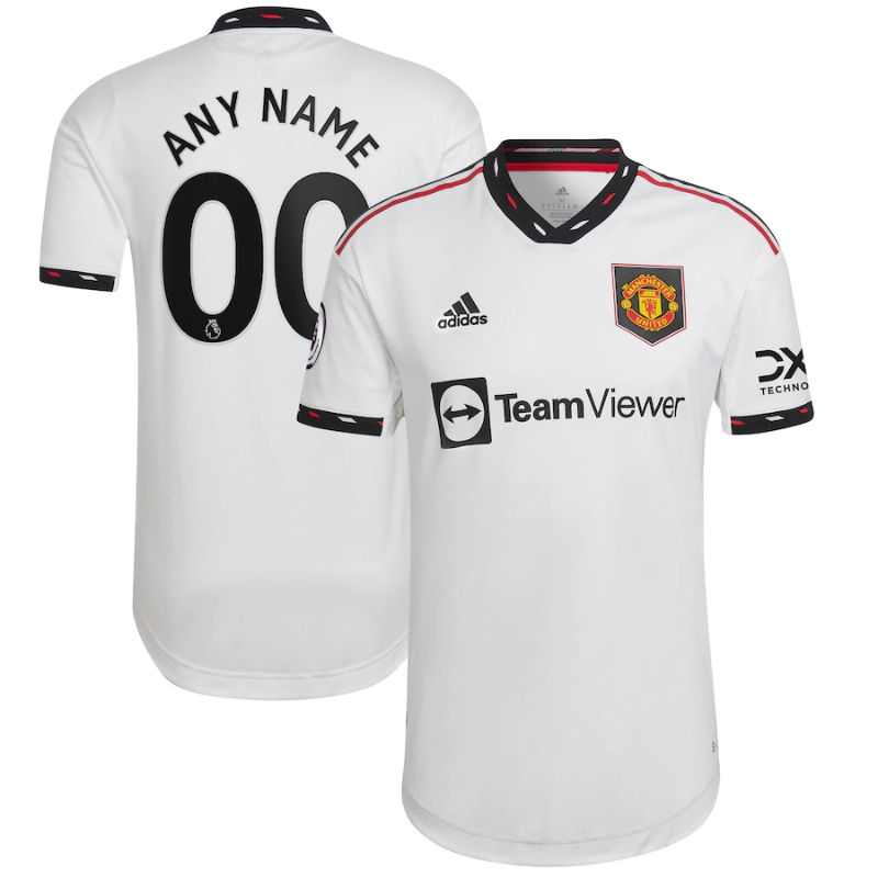All Players Manchester United 202223 Away Custom Jersey - White