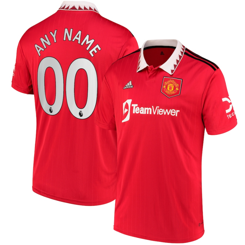 All Players Manchester United Shirt 202223 Home Custom Jersey - Red