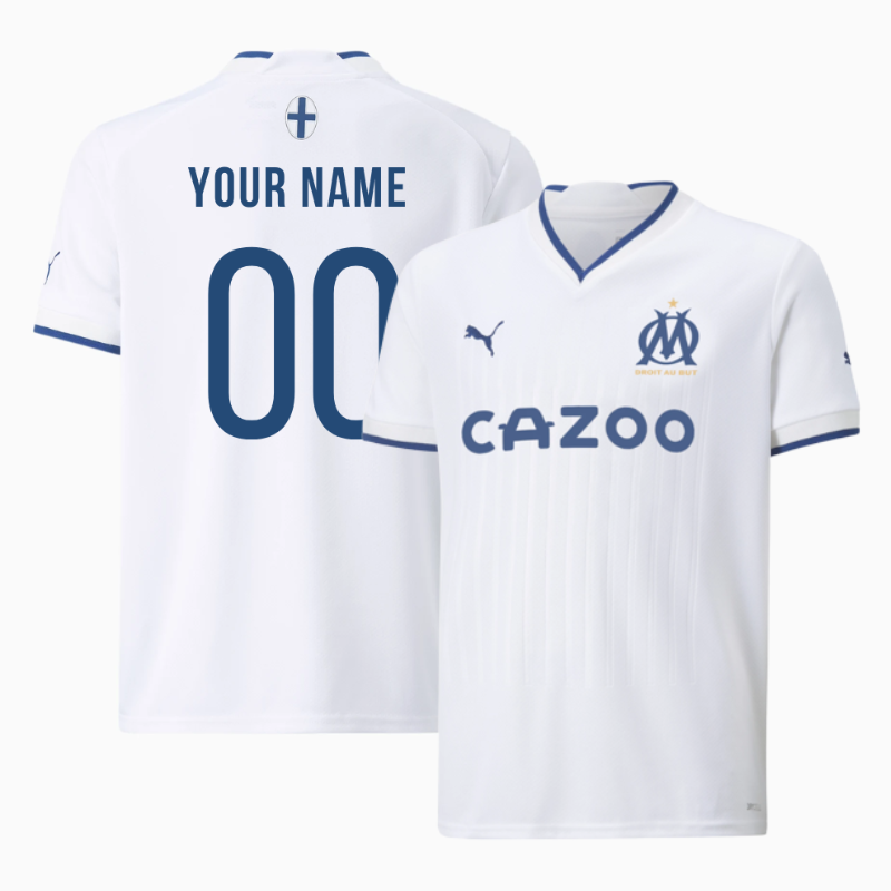 Twisted Lionel Green Street Svig All Players Olympique de Marseille Home Shirt 22/23 Custom Jersey - Jersey  Teams