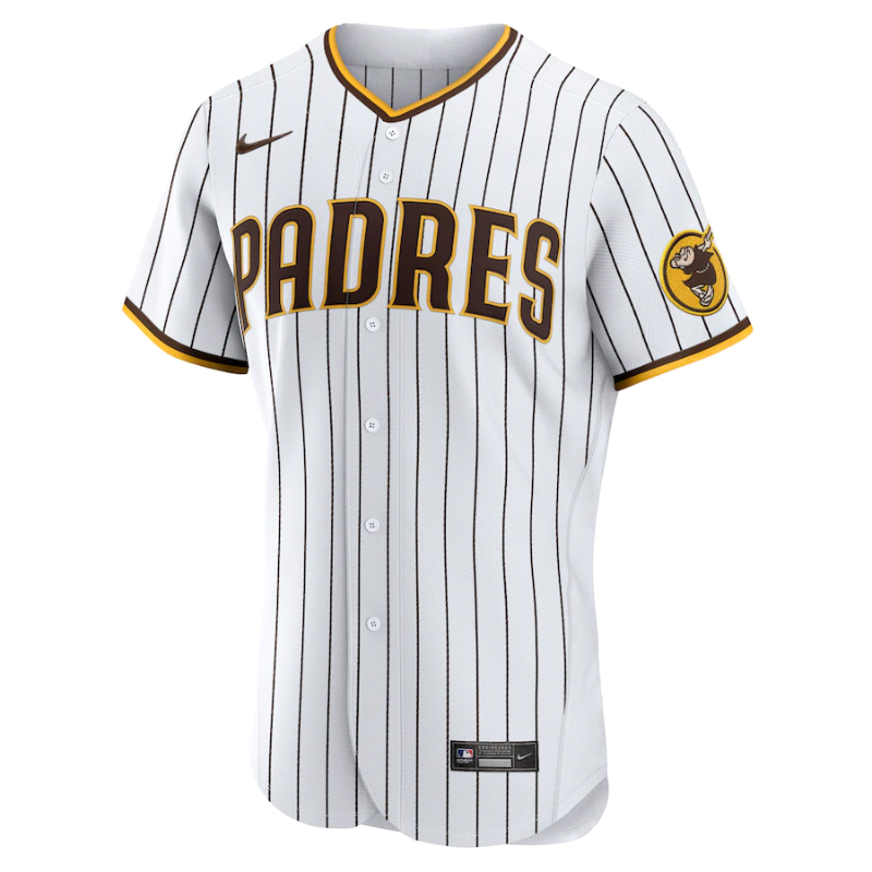 All Players San Diego Padres White Home Custom Jersey
