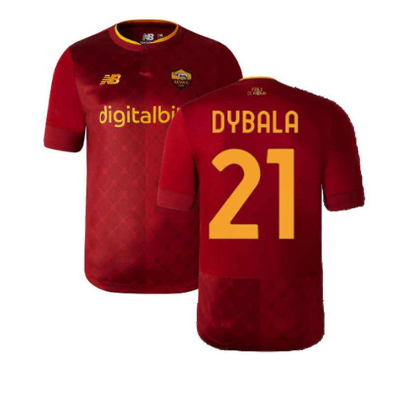 Dybala 21 AS Roma Home Shirt 2022-23 Jersey