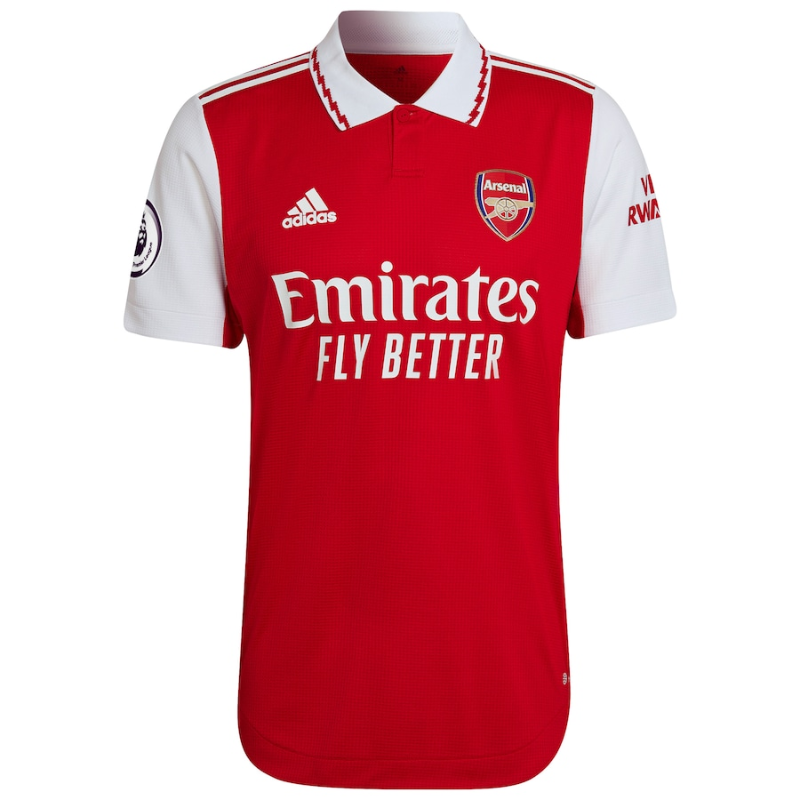 Gabriel Jesus Arsenal Shirt 202223 Home Player Jersey - Red
