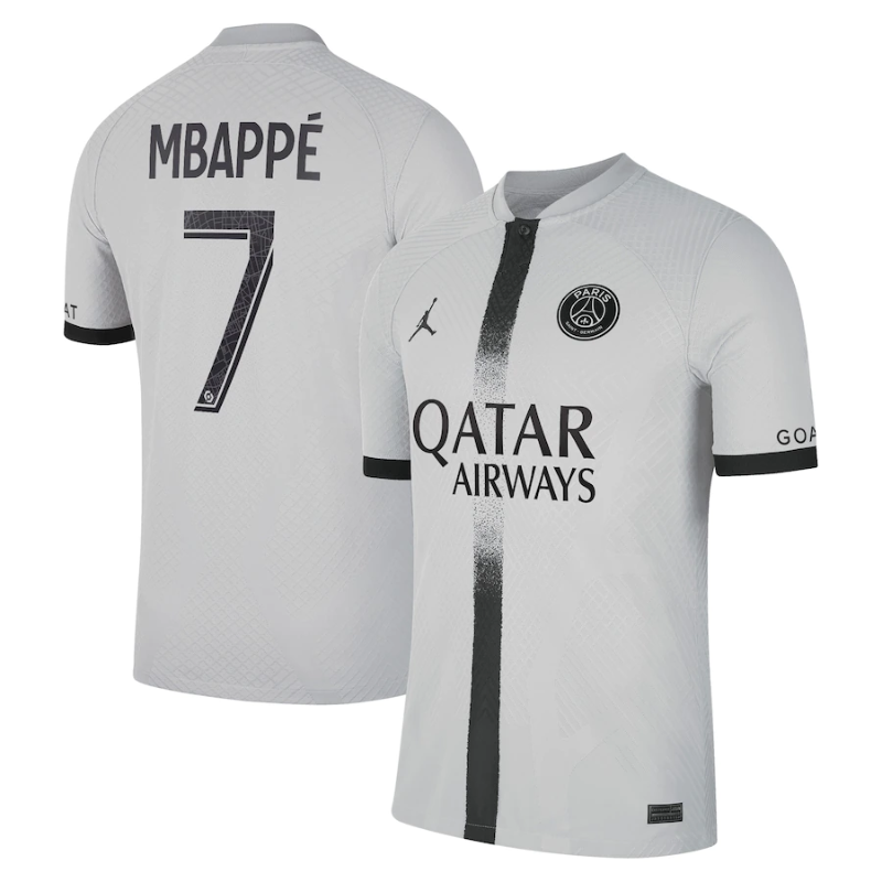 Kylian Mbappé  Paris Saint-Germain 2022/23 Away Vapor Match Player Jersey - Black