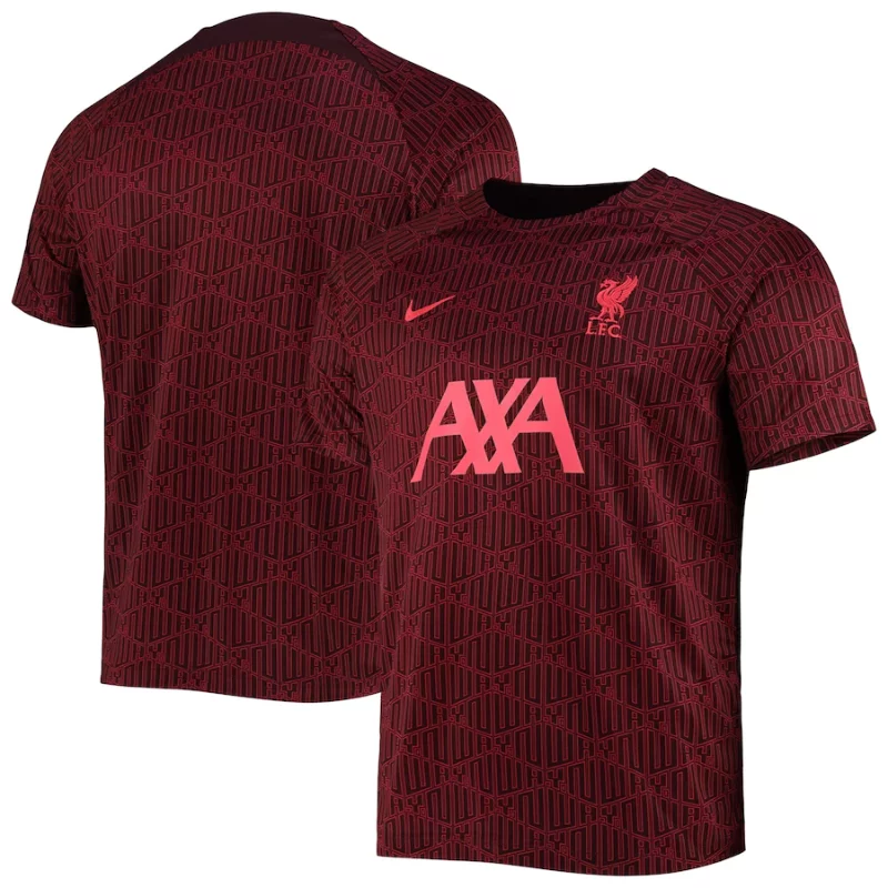 Liverpool Pre-Match Top 2022-23 Custom Jersey - Red