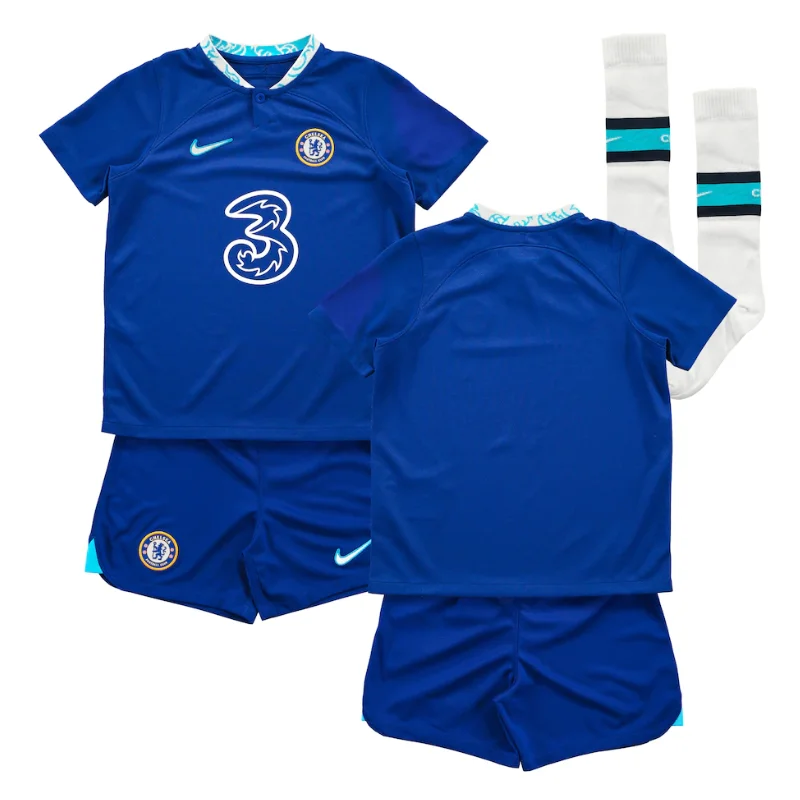 All PLayers Chelsea Home Kids Kit 2022-23 Custom Jersey All PLayers Chelsea Home Kids Kit 2022-23 Custom Jersey -