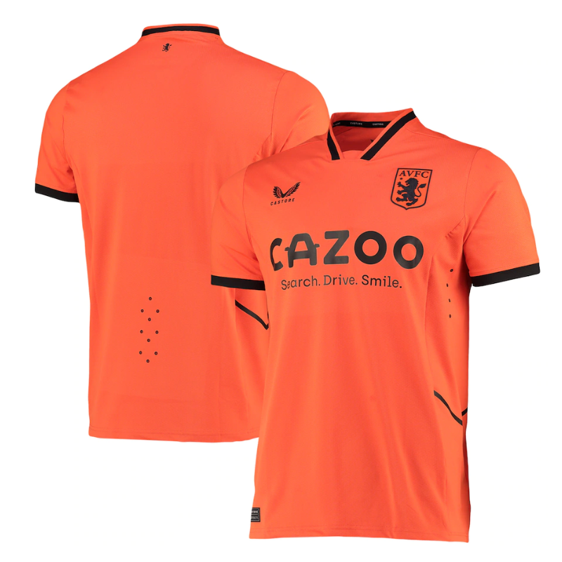All Players Aston Villa Away Goalkeeper Shirt 2022-23 Custom Jersey