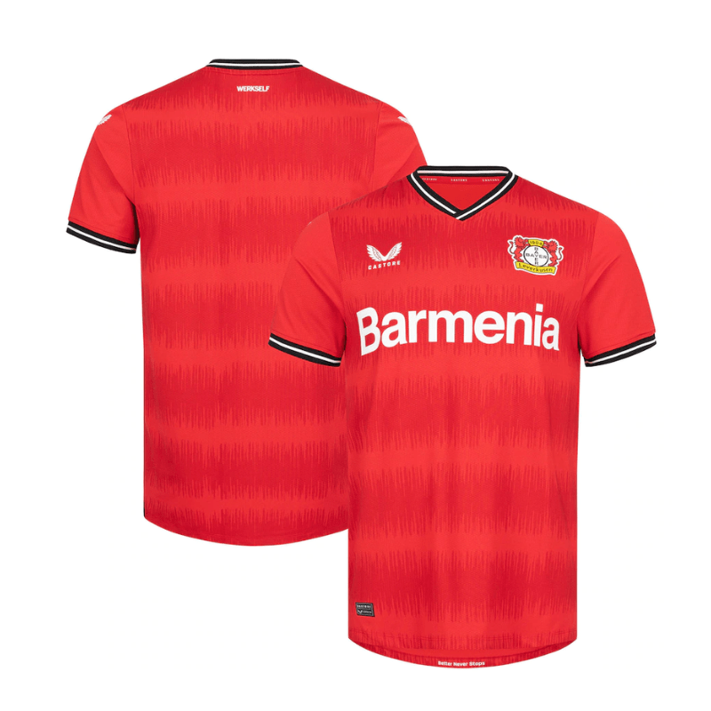 All Players Bayer Leverkusen Home Shirt 2022-23 Custom Jersey