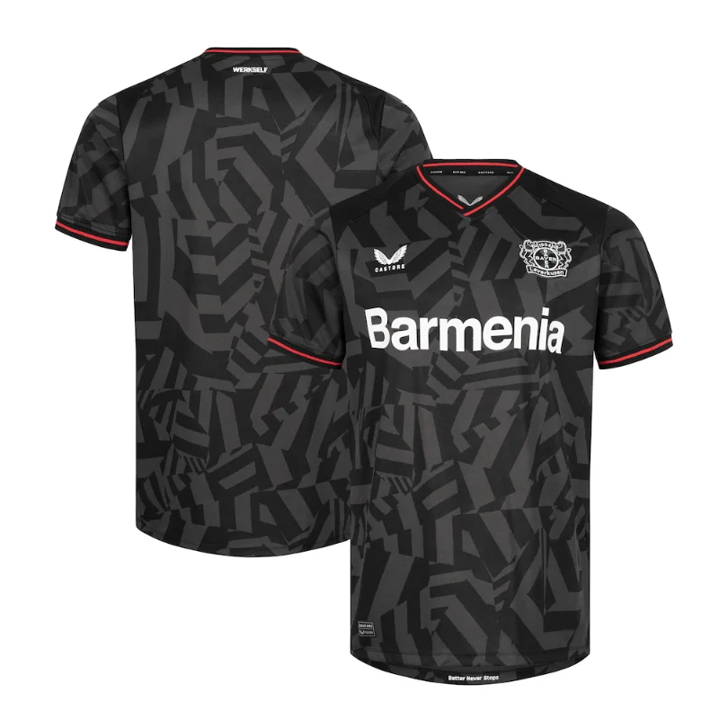 All Players Bayer Leverkusen Home Shirt 2022-23 Custom Jersey (4) All Players Bayer Leverkusen Home Shirt 2022-23 Custom Jersey