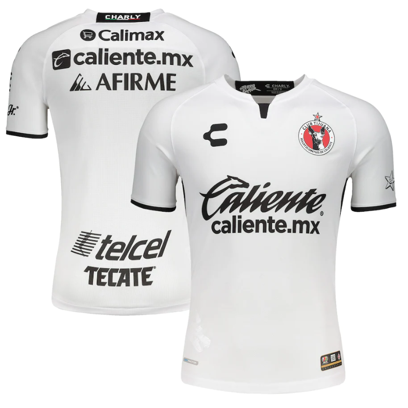 All Players Club Tijuana Charly Shirt 2022/23 Away Custom Jersey - White/Black