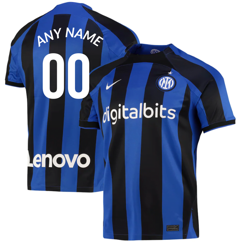 All Players Inter Milan Home Stadium Shirt 2022-23 Custom Jersey All Genders