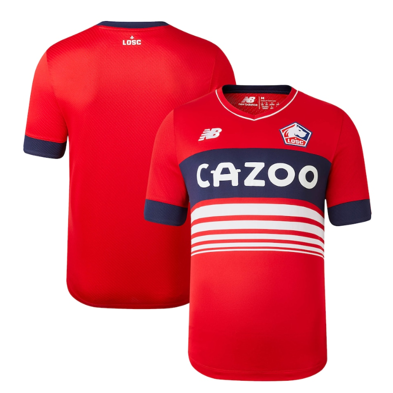 All Players Lille Home Shirt 2022-23 Custom Jersey