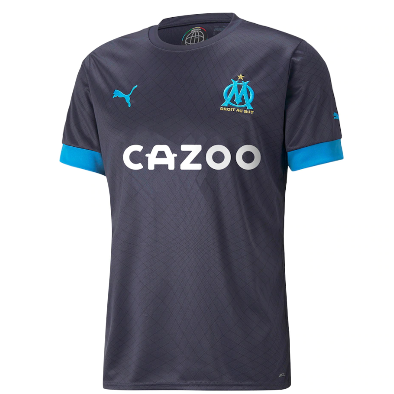 All Players Olympique de Marseille Away Shirt 2022-23 Custom Jersey