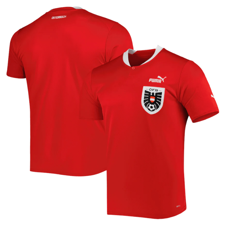Austria National Team Shirt 202223 Home Custom Jersey - Red