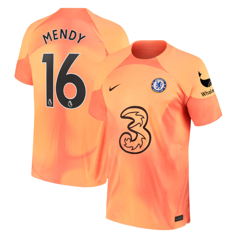Chelsea Goalkeeper Shirt 2022-23 with Mendy 16 printing