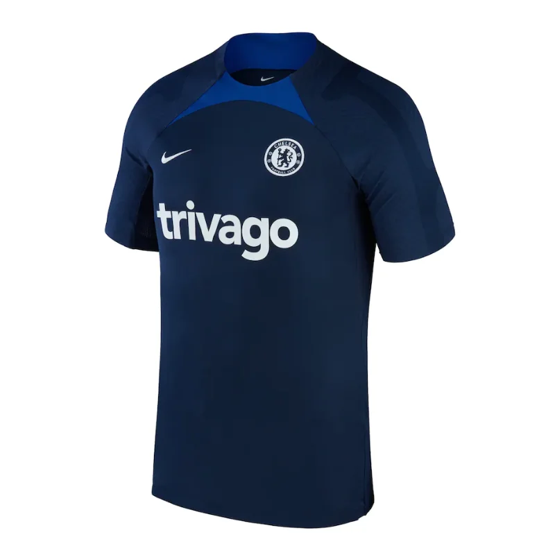 Chelsea Strike Raglan Performance Team Top - Blue Jersey