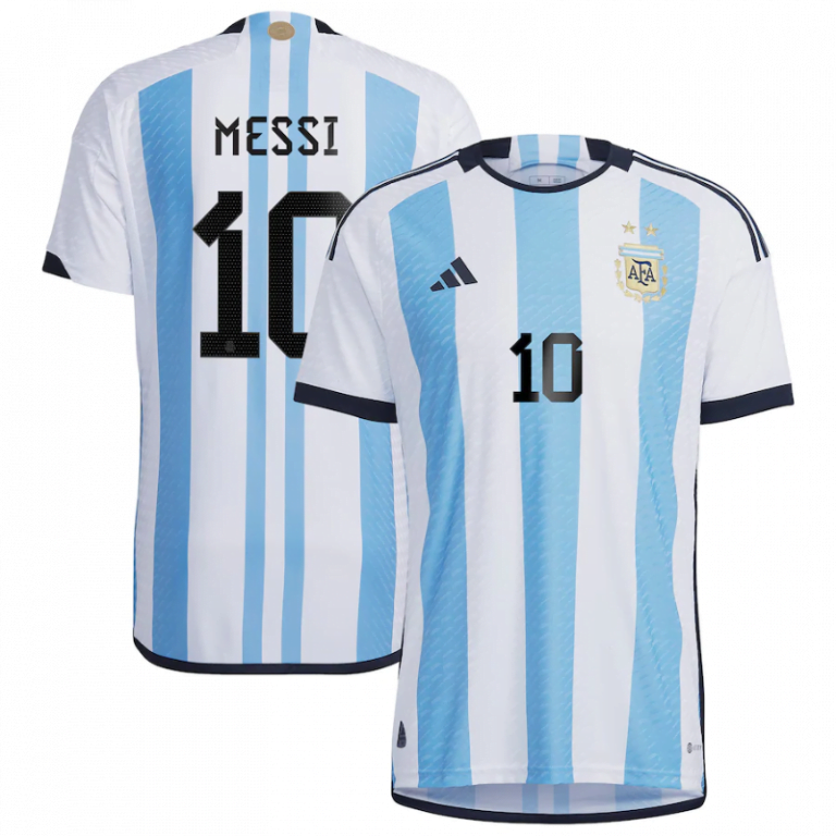 Lionel Messi Argentina National Team 2022/23 Qatar World Cup Player Jersey White Jersey Teams