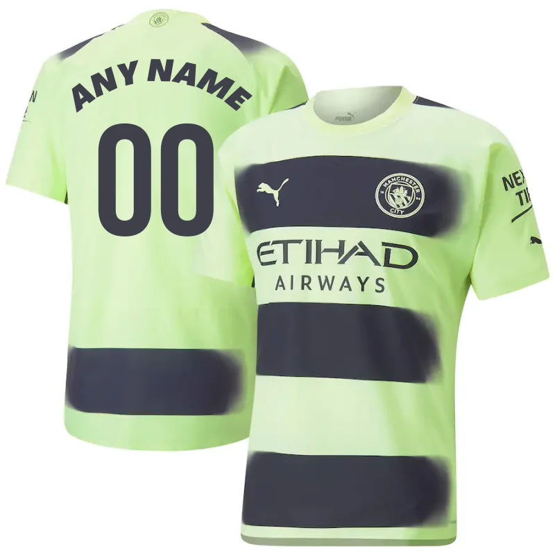 Manchester City Third Shirt 2022-23 Custom Jersey All genders