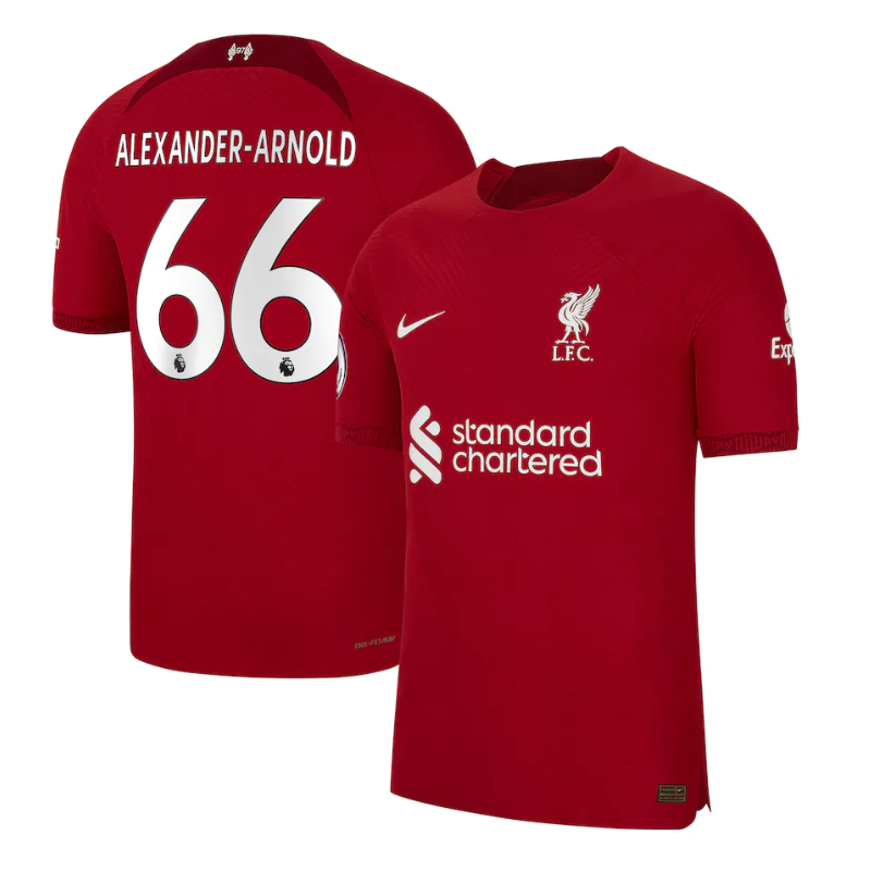 Trent Alexander-Arnold 66 Liverpool Home Shirt 2023 Player Jersey - Red