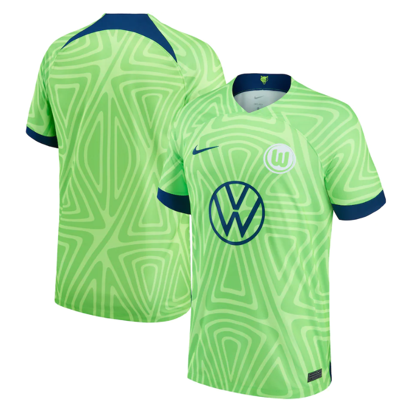 VfL Wolfsburg Away Stadium Shirt 2022-23 Custom Jersey