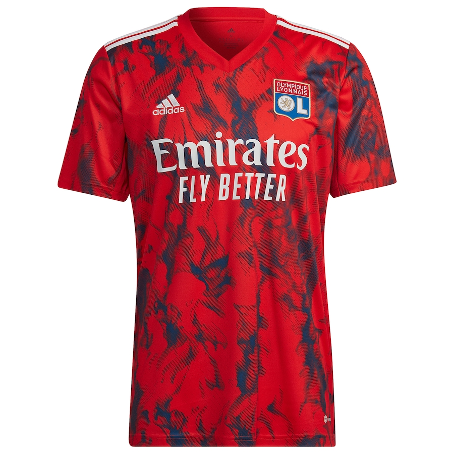 Olympique Lyon Away Shirt 2022-23 - Customized Jersey