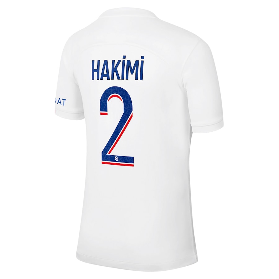 Paris Saint-Germain Third Stadium Shirt 2022-23 with Hakimi 2 printing
