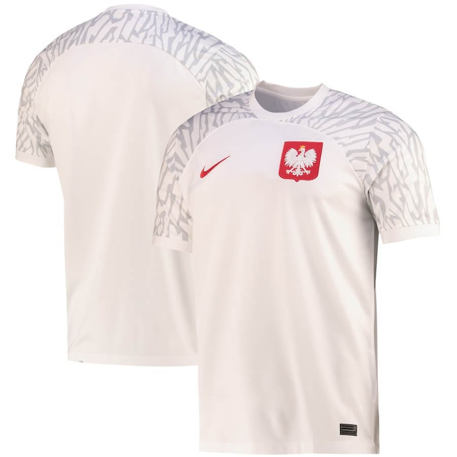 Poland National Team Home Shirt 2023 Qatar World Cup customized Jersey ...