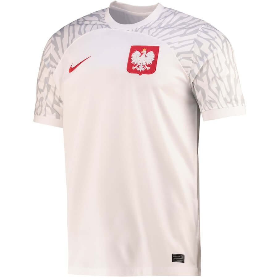 Poland National Team Home Shirt 2023 Qatar World Cup customized Jersey