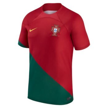 Portugal National Team Home Stadium Shirt 2022 Qatar World Cup ...