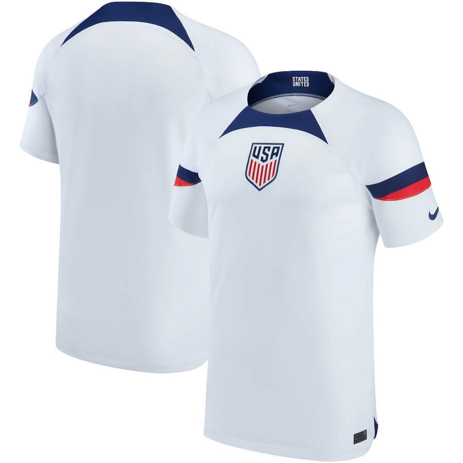 USA National Team Home Stadium Shirt 2022 Qatar World Cup customized ...