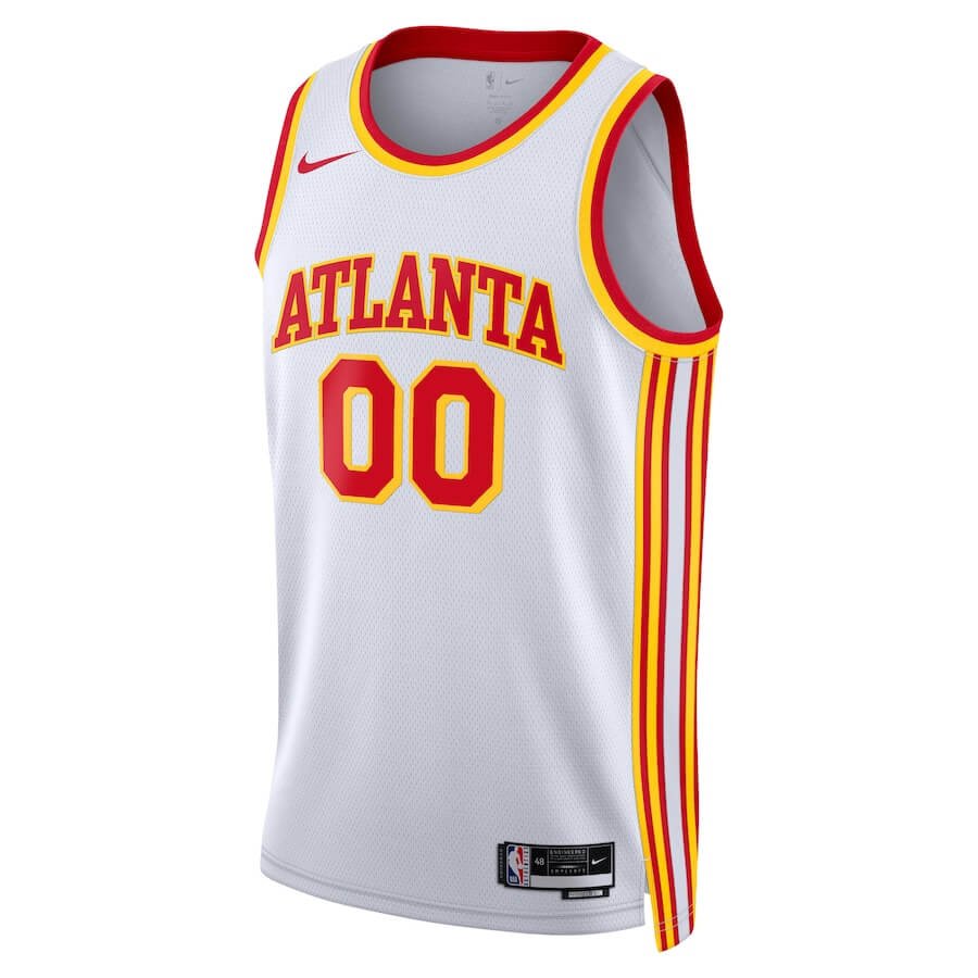 Men's NBA x Staple White Atlanta Hawks Home Team T-Shirt Size: Extra Large