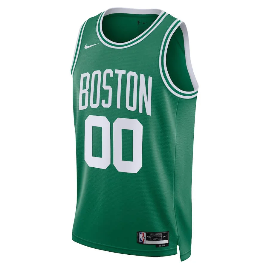 Boston Celtics Unisex 2022/23 Swingman Customized Jersey Kelly Green - Icon Edition