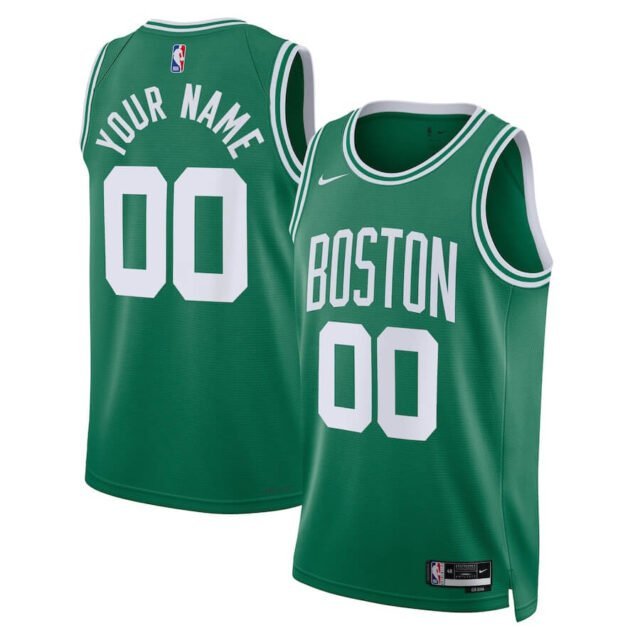 Boston Celtics Unisex 2022/23 Swingman Customized Jersey Kelly Green