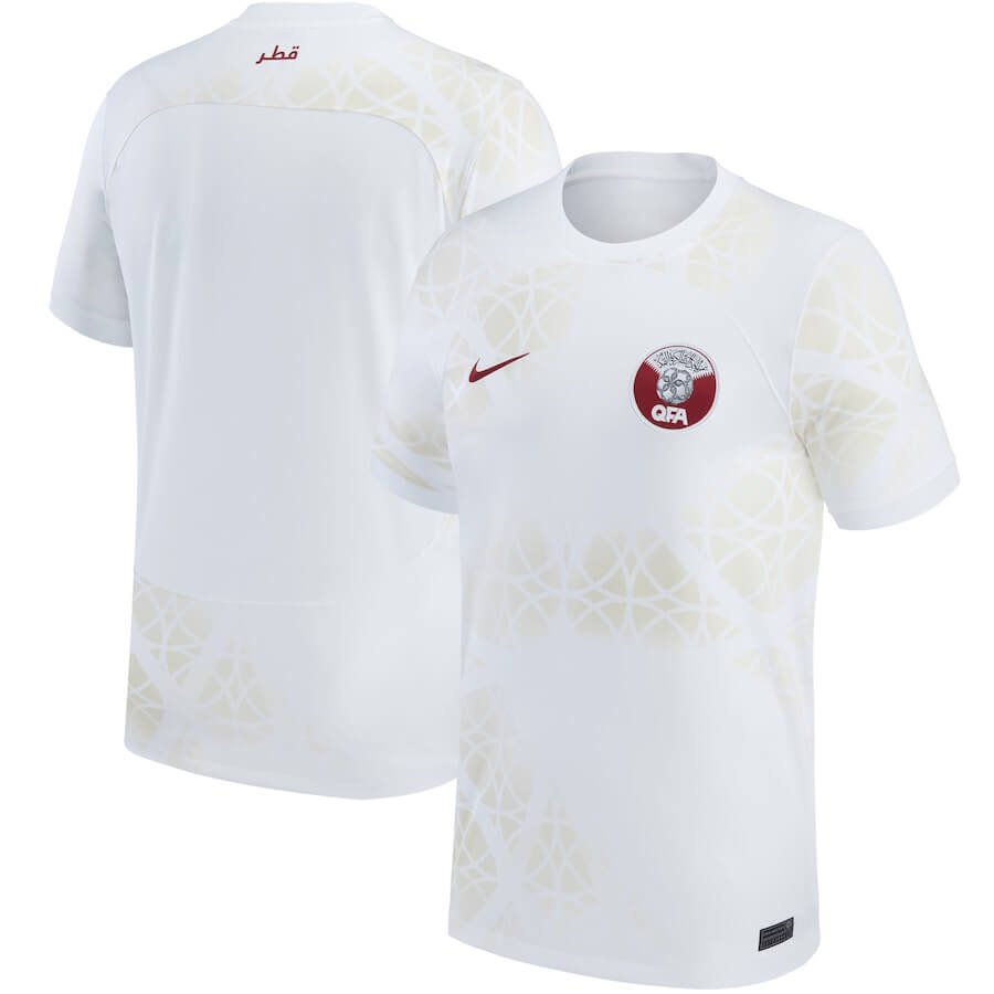 Qatar National Team Shirt 2022/23 Away World Cup Customized Jersey ...