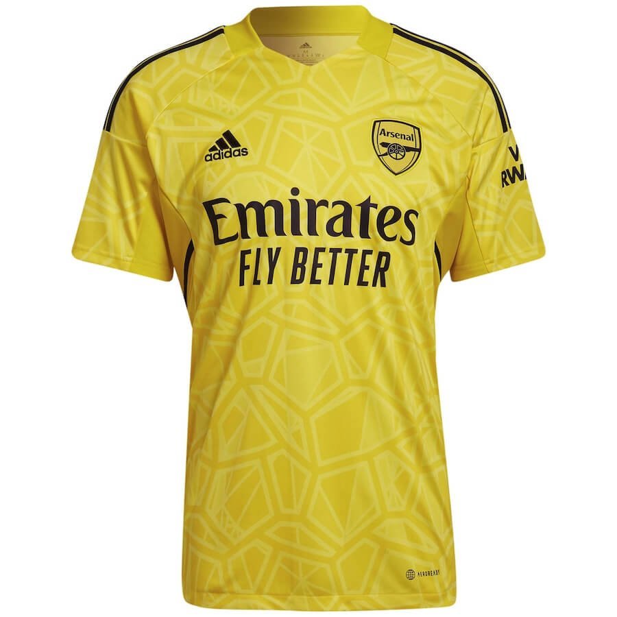 Arsenal Home Goalkeeper Shirt 2022-23 Unisex - Yellow