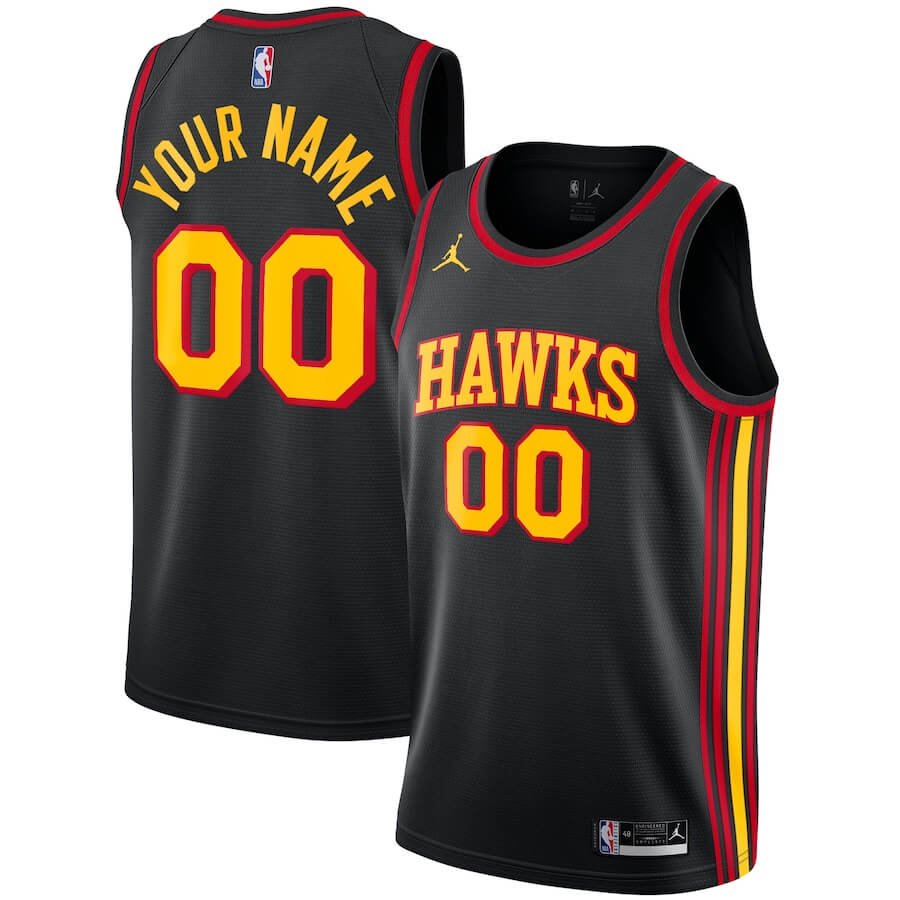 Atlanta Hawks Statement Swingman Jersey - Custom - Unisex - Jersey Teams