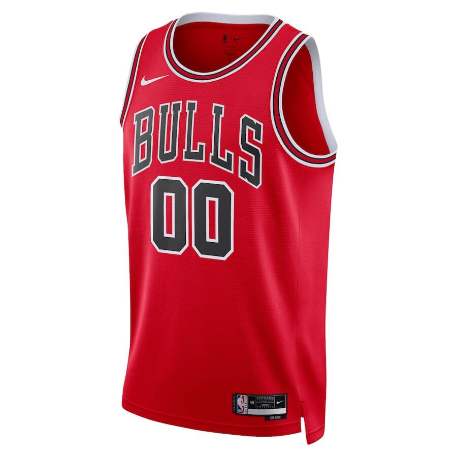 Chicago Bulls Unisex 202223 Swingman Custom Jersey Red - Icon Edition
