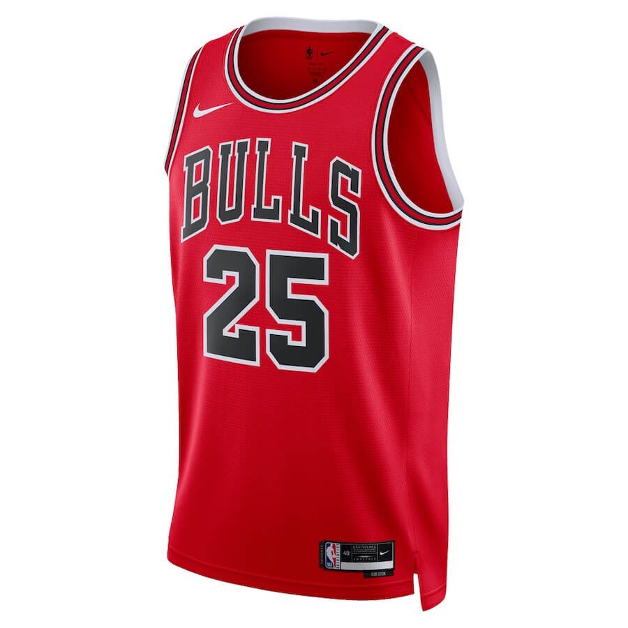 Dalen Terry Chicago Bulls Unisex 2022 Draft First Round Pick Swingman Jersey - Icon Edition - Red