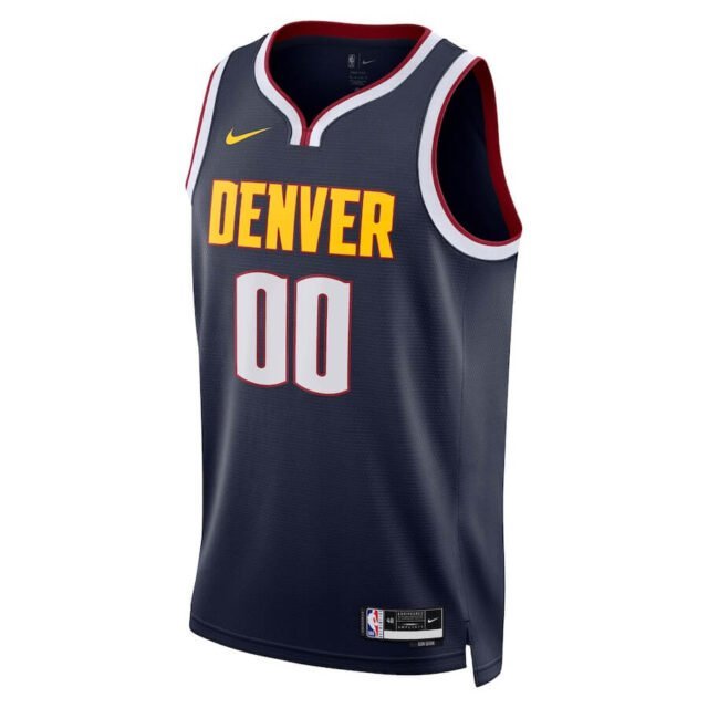 All Players Men's Denver Nuggets Custom Swingman Jersey - Icon Edition